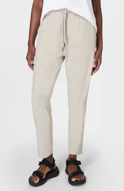 Sweaty Betty Explorer Tapered Athletic Pants In Mineral Beige