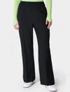 Sweaty Betty Explorer Wide Leg Track Trousers In Black