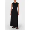 Sweaty Betty Flow Racer Maxi Dress In Black