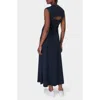 Sweaty Betty Flow Racer Maxi Dress In Navy Blue