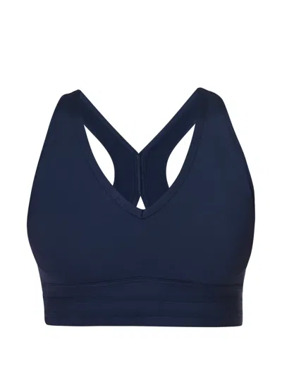 Sweaty Betty Gaia Yoga Bra In Blue
