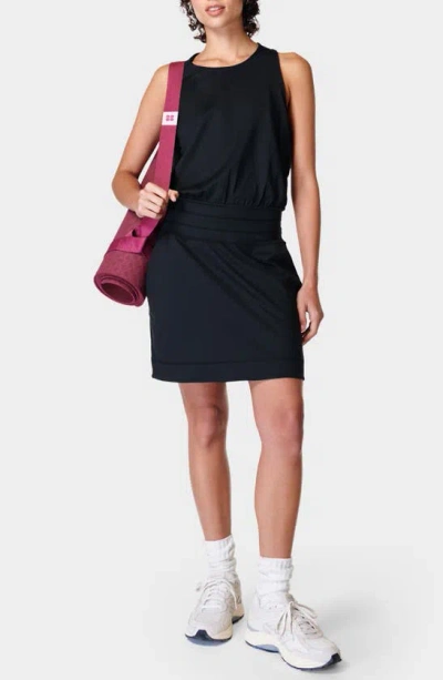 Sweaty Betty Gaia Yoga Dress In Black