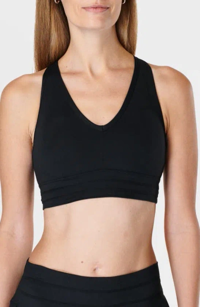 Sweaty Betty Gaia Yoga Sports Bra In Black