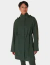 Sweaty Betty Guide Waterproof Hooded Jacket In Green