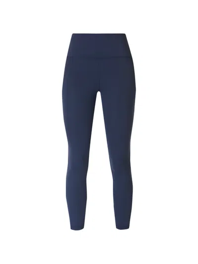 Sweaty Betty High-waisted Cropped Leggings In Blue