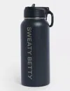 Sweaty Betty Keep It Chill Straw Water Bottle 950ml In Black