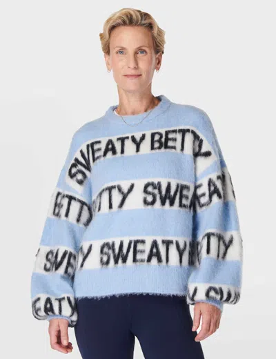Sweaty Betty Knit Jumper In Blue