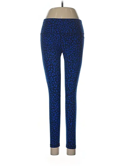 Pre-owned Sweaty Betty Leggings In Blue
