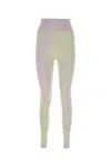 Sweaty Betty Leggings With Embroidered Stripes And Ribbed Texture In Stripped