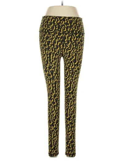 Pre-owned Sweaty Betty Leggings In Yellow