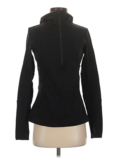 Pre-owned Sweaty Betty Long Sleeve Top Black Turtleneck Tops