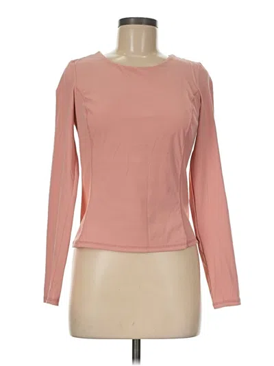 Pre-owned Sweaty Betty Long Sleeve T-shirt In Pink