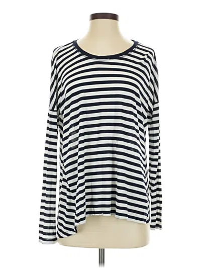 Pre-owned Sweaty Betty Long Sleeve T-shirt In Silver