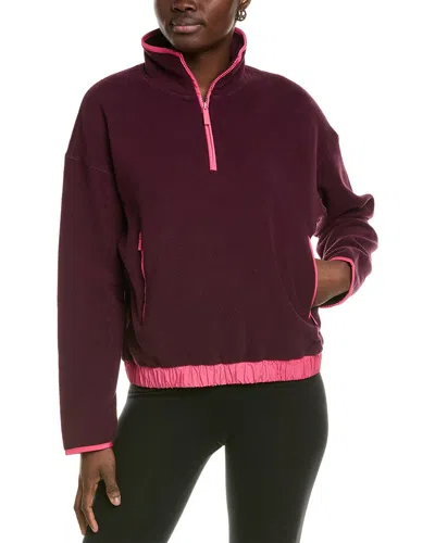 SWEATY BETTY MALLOW 1/2-ZIP PULLOVER