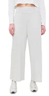Sweaty Betty Modal Wide Leg Pants Light Grey Marl In Light Grey Marl