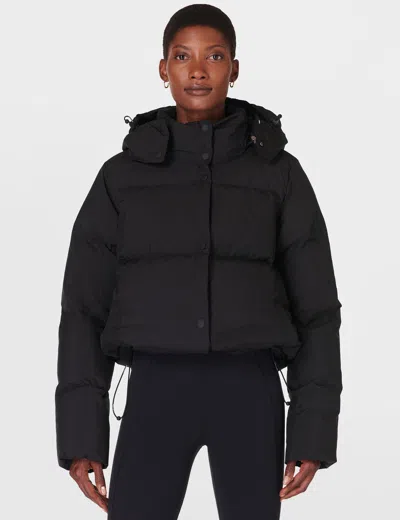 Sweaty Betty Nimbus Short Puffer In Black