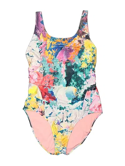 Pre-owned Sweaty Betty One Piece Swimsuit In Pink