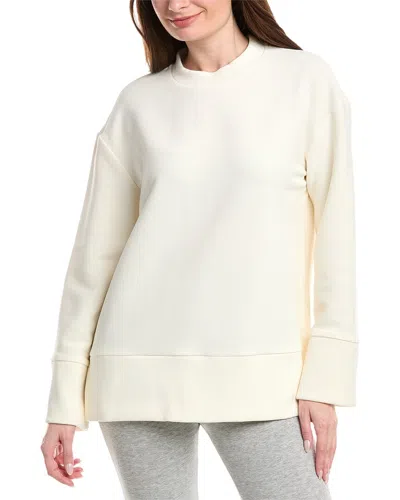 Sweaty Betty Peaceful Ribbed Sweatshirt In Neutral
