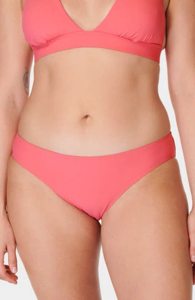 Sweaty Betty Peninsula Hipster Bikini Bottoms In Coral Pink