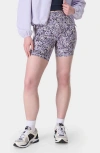 Sweaty Betty Womens  Power 6 Graphic-print Stretch-jersey Biker Shorts In Multi