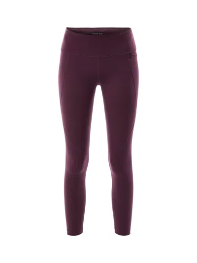 Sweaty Betty Power 78 Gym Leggings In Midnight Cherry Purple