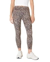 Sweaty Betty Power Pocket Workout Leggings In Brown Realistic Leopard Print