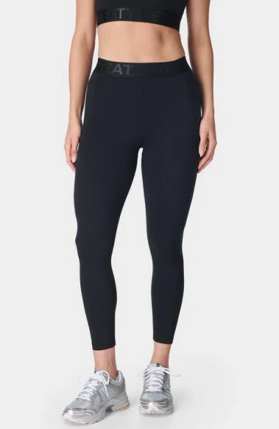 Sweaty Betty Power 7/8 Workout Pocket Leggings In Black