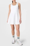 Sweaty Betty Power Flare Minidress In White