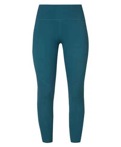 Sweaty Betty Power High-waisted Pocket-detail Leggings In Blue