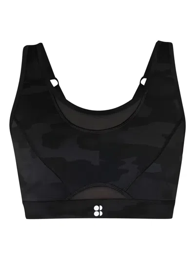 Sweaty Betty Power Icon Running Bra In Black