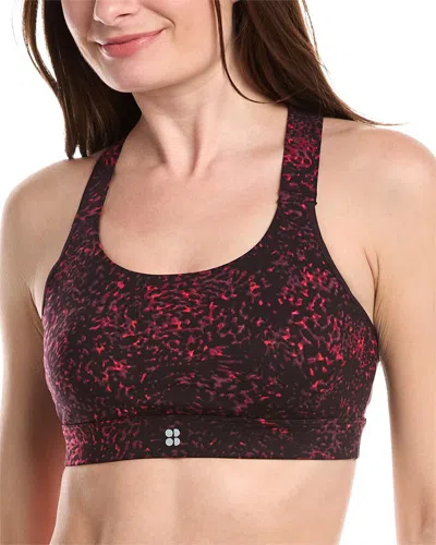 Sweaty Betty Power Medium Support Sports Bra In Burgundy