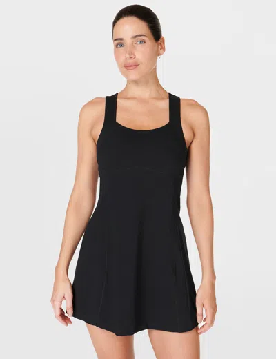 Sweaty Betty Power Pro Racerback Workout Sport Dress In Black