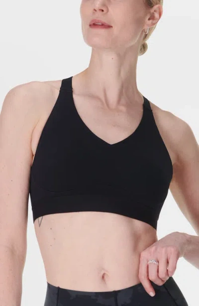 Sweaty Betty Power Pulse Sports Bra In Black