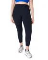 Sweaty Betty Womens All Day Abstract-pattern Stretch-woven Leggings Blckfad Zebra Emboss In Black