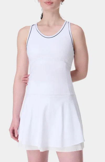 Sweaty Betty Pro Racket Power Tank Top In White