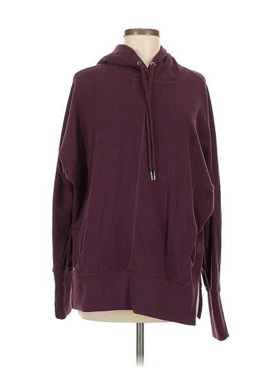 Pre-owned Sweaty Betty Pullover Hoodie In Burgundy