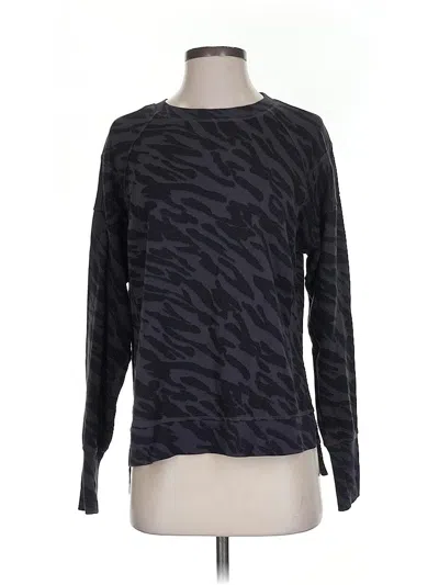Pre-owned Sweaty Betty Pullover Sweater In Black