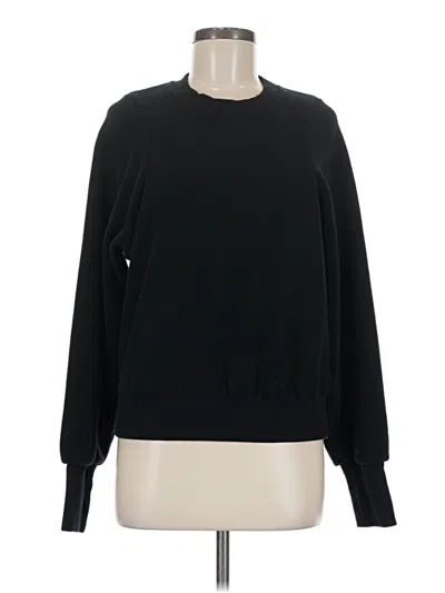 Pre-owned Sweaty Betty Pullover Sweater In Black