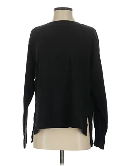 Pre-owned Sweaty Betty Pullover Sweater In Black