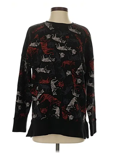 Pre-owned Sweaty Betty Pullover Sweater In Black