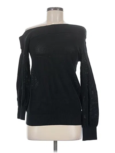 Pre-owned Sweaty Betty Pullover Sweater In Black
