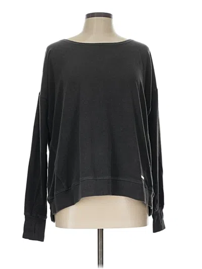Pre-owned Sweaty Betty Pullover Sweater In Black