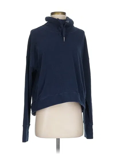 Pre-owned Sweaty Betty Pullover Sweater In Blue
