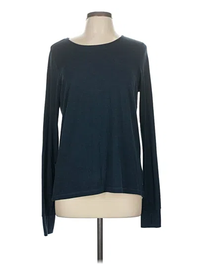 Pre-owned Sweaty Betty Pullover Sweater In Blue