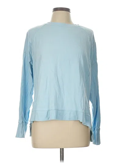 Pre-owned Sweaty Betty Pullover Sweater In Blue