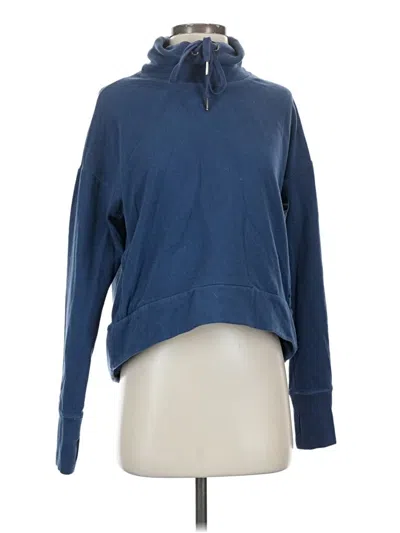 Pre-owned Sweaty Betty Pullover Sweater In Blue