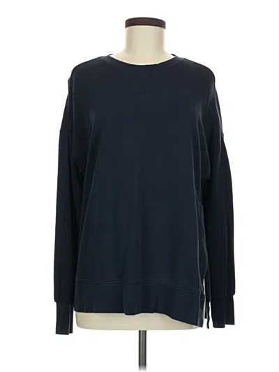 Pre-owned Sweaty Betty Pullover Sweater In Blue