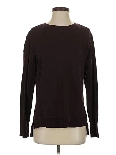 Pre-owned Sweaty Betty Pullover Sweater In Brown