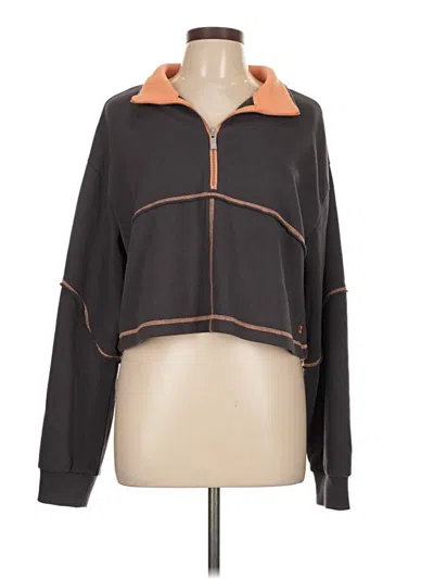 Pre-owned Sweaty Betty Pullover Sweater In Gray