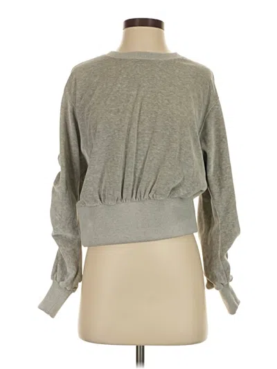 Pre-owned Sweaty Betty Pullover Sweater In Gray